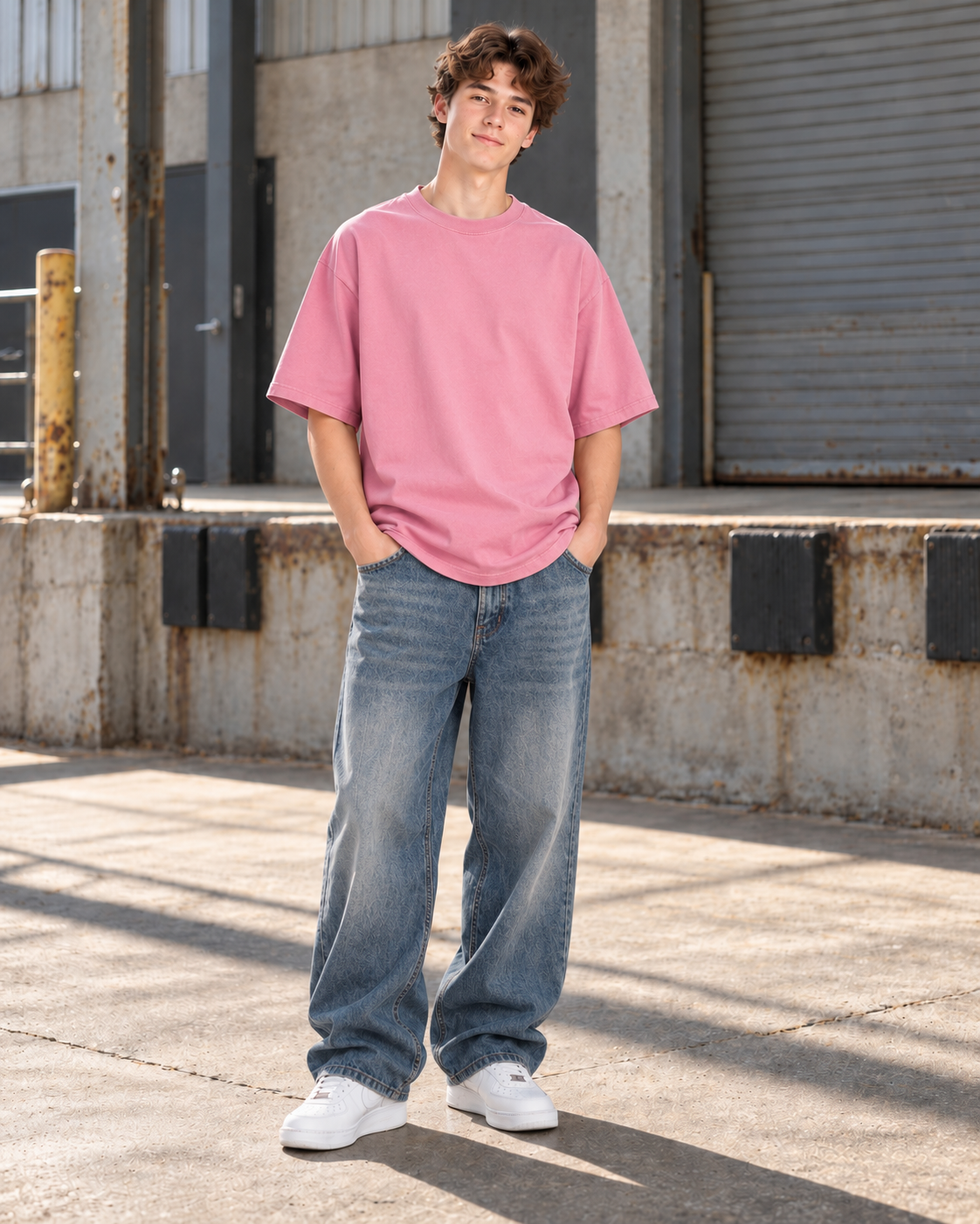 JAXXIE Vintage Wide-Leg Jeans
