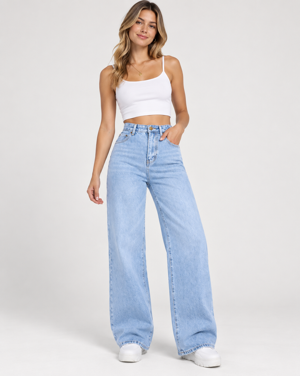 JAXXIE Klassieke Straight Leg Jeans