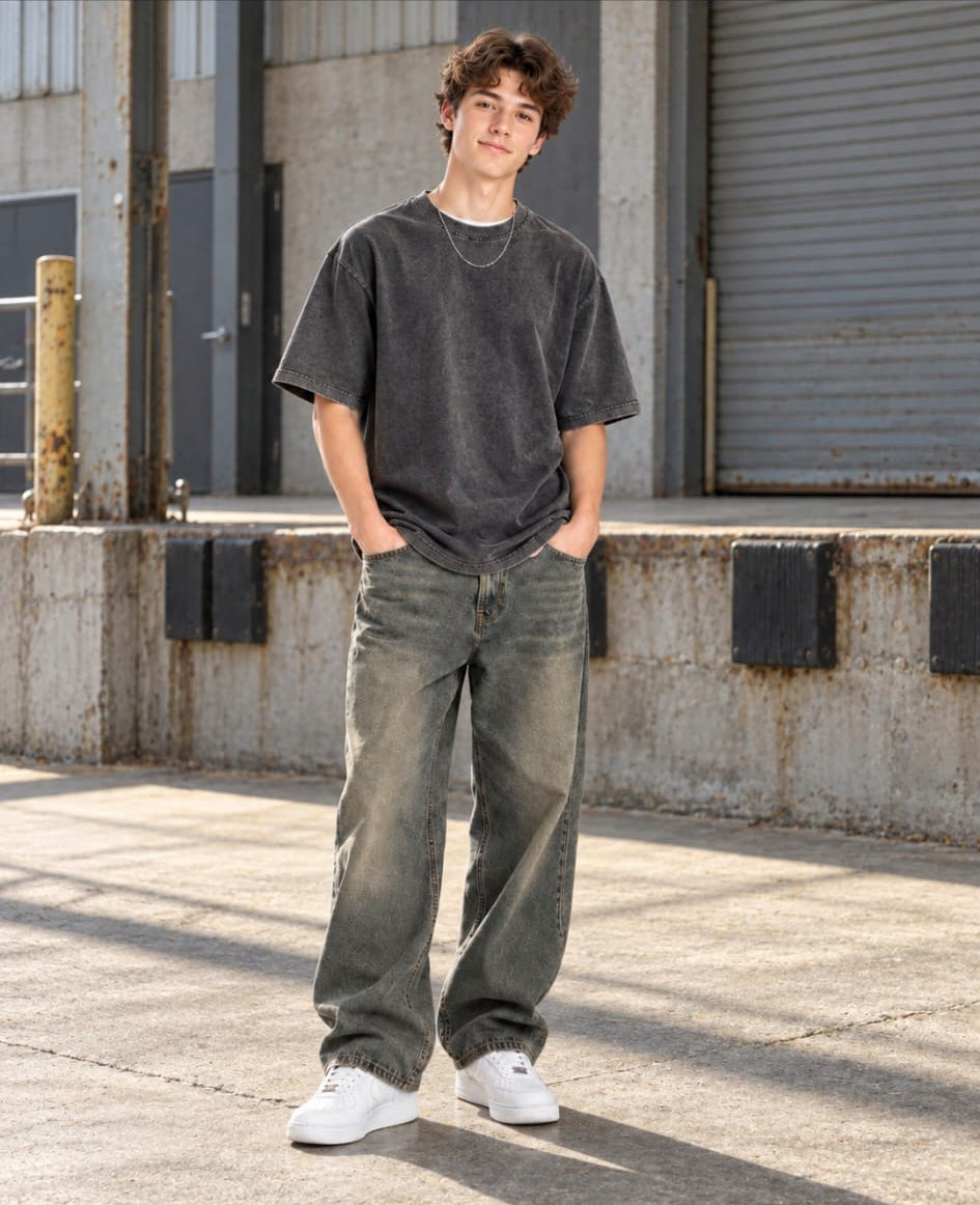 JAXXIE Retro Washed Tee