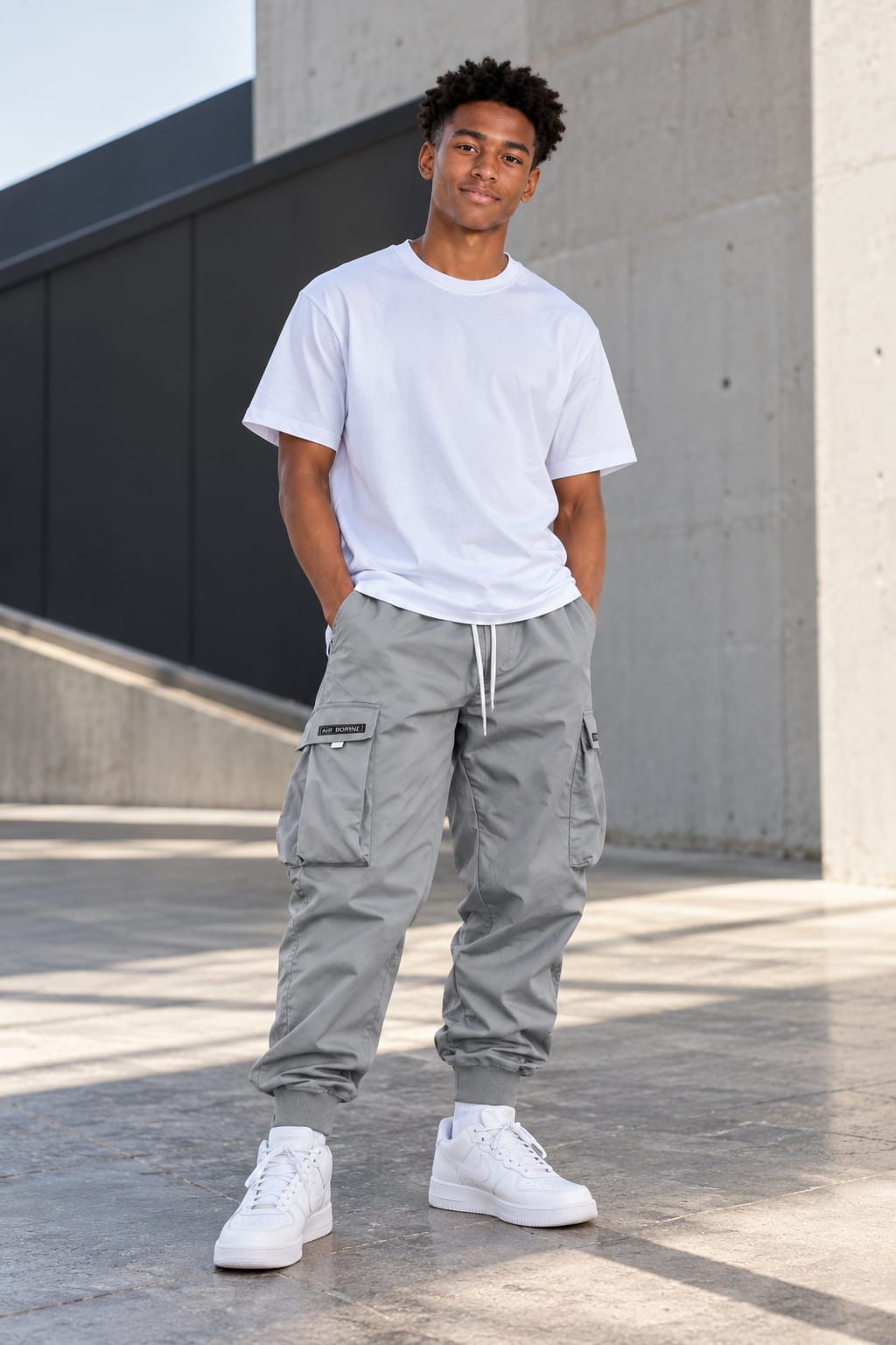 JAXXIE Drawstring Cargo Pants