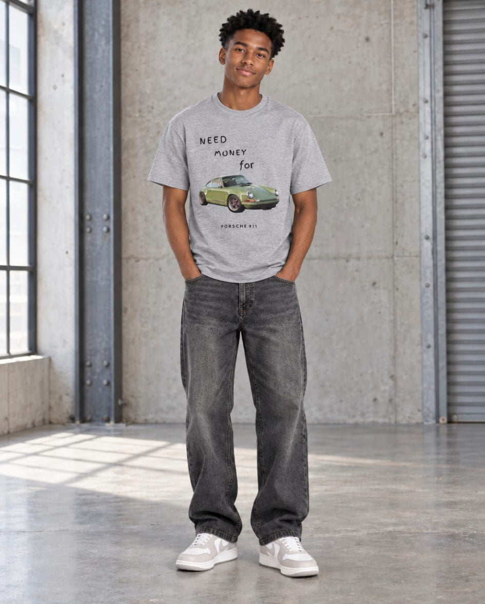 JAXXIE Need Money Vintage Tee
